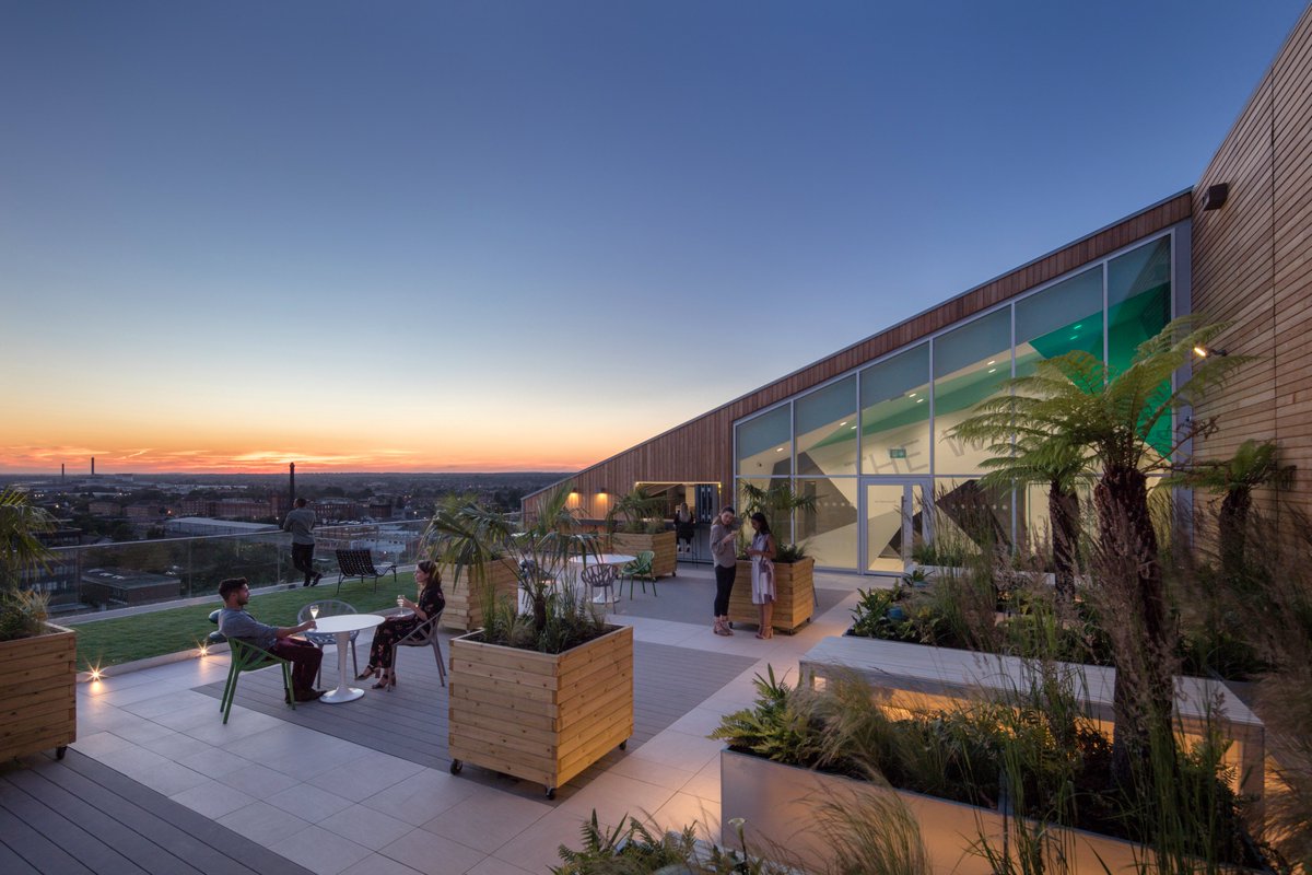 Looking to level up your office experience in 2025? The Future Works offers sustainable, Grade A office space that puts technology and wellness first.