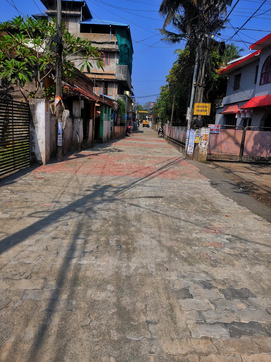 AshaNath_G_S's tweet image. The interlocking work of the first phase of Vishwambharan Road in Pappanamcode Ward has been completed..the rest of the next phase retarring will start soon... #development #pappanamcode #TVMCORP #trivandrum #BJP4IND