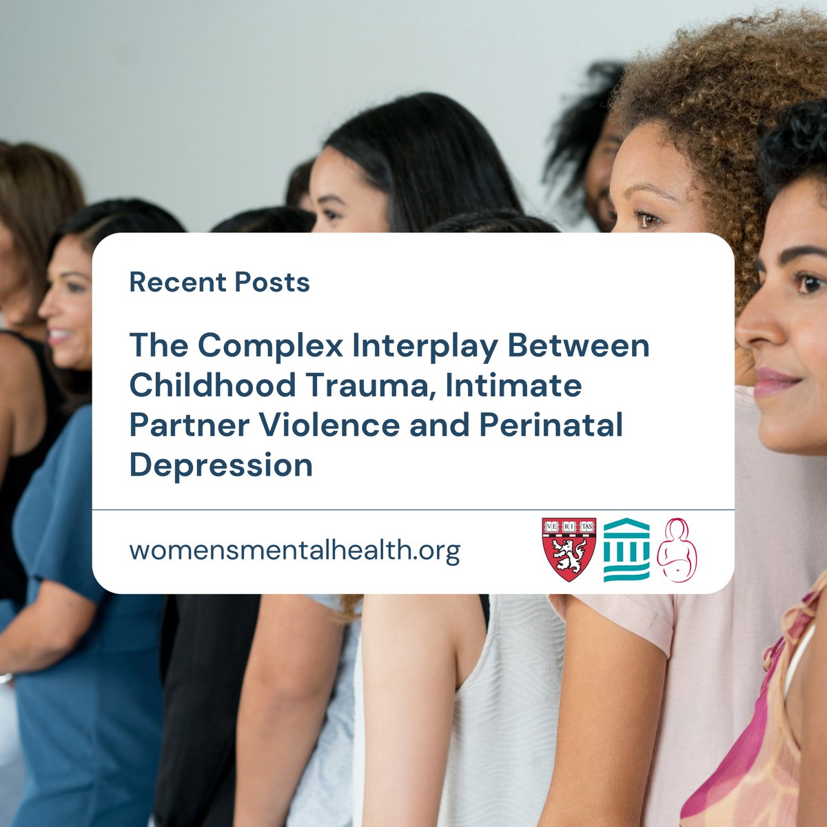 mghcwmh's tweet photo. In August, Mira Bajaj, MD, explored the critical connection between Intimate Partner Violence (IPV) and maternal mental health. Read the full blog on our website!
 #mghcwmh #IPVawareness #maternalhealth #perinatalwellness 
https://t.co/lIsrNbMrby https://t.co/rWKSviKDl5