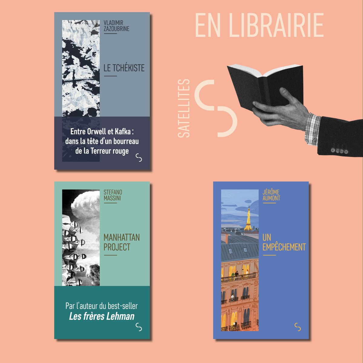 Aujourd’hui au rayon poche dans la collection Satellites

bourgoisediteur.fr/satellites/