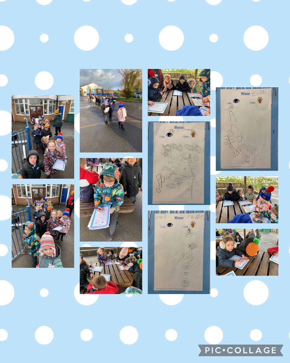 This afternoon, our EYFS children enjoyed being winter detectives. We went for a winter walk and used our senses to look for signs of winter. Brrrrrrr!