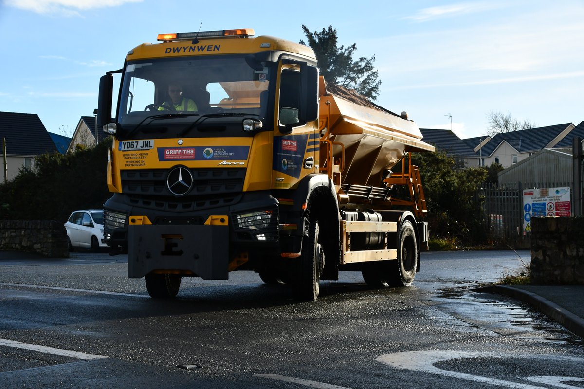 GRITTING: We are currently gritting the Island’s priority routes and will be doing so again during the early hours of Tuesday morning.

Please take care on the roads.