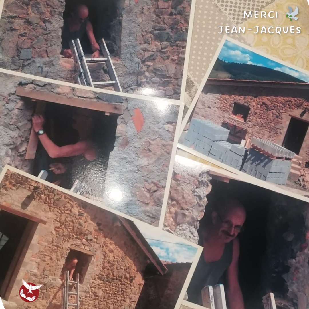 🕊️ Une pensée pour Jean-Jacques, l'un des premiers bénévoles à avoir aidé à bâtir notre site de Saint-Forgeux. Parti rejoindre les oiseaux dans le ciel, il laisse une belle pierre à l’édifice de l’Hirondelle.
 Pensées à sa famille, et à sa fille Coco, pilier de notre centre. ❤️