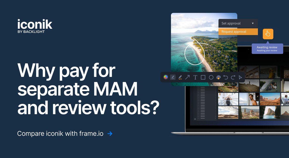 With iconik, you can manage, store, review, and collaborate all in one place. Start your free trial today! hubs.ly/Q02-9VYf0

#MediaManagement #Collaboration