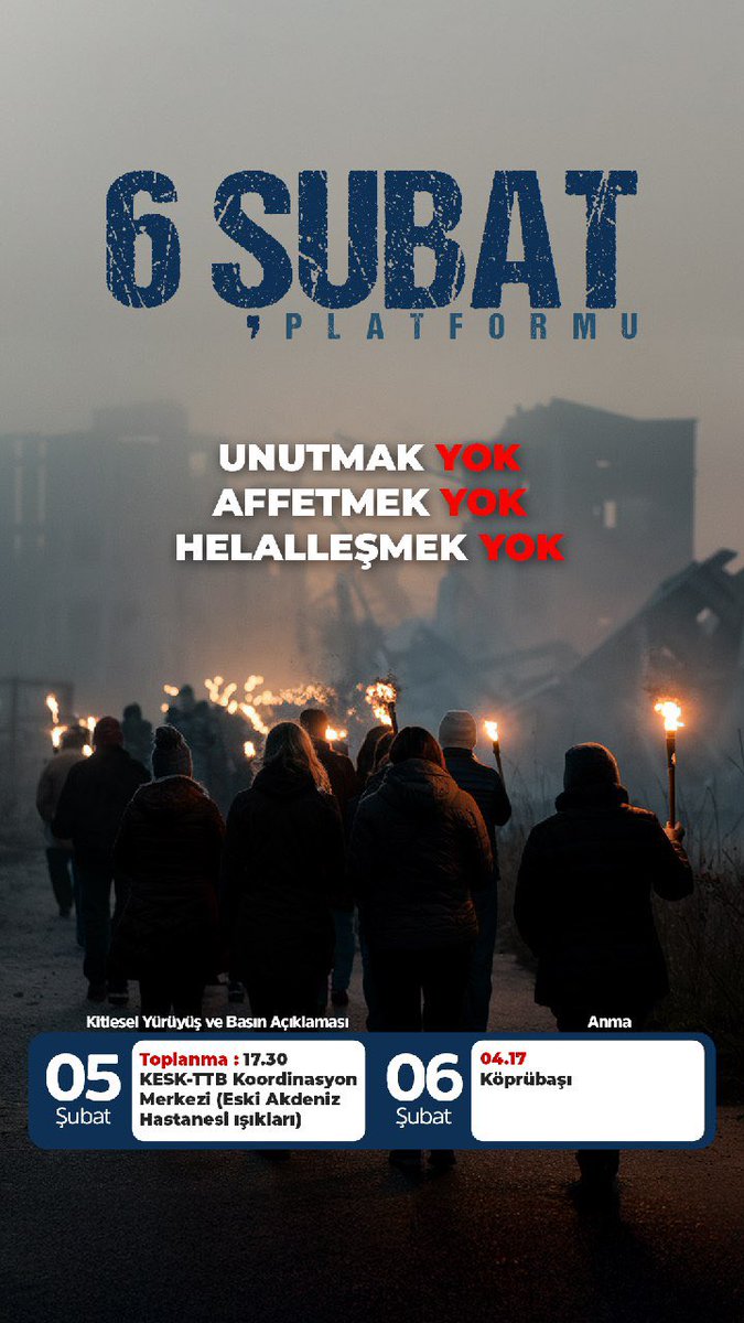#6ŞubattaHataydayiz