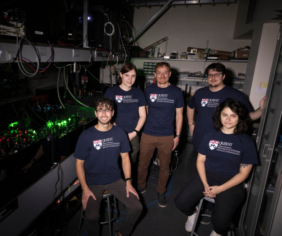 PennEngineers's tweet image. Researchers led by @LeeCBassett of @ESEatPenn refined nuclear quadrupolar resonance (NQR) spectroscopy to detect signals from single atoms. This breakthrough could revolutionize drug development by uncovering new molecular details.  #QuantumSensing
bit.ly/4j1XrKx
