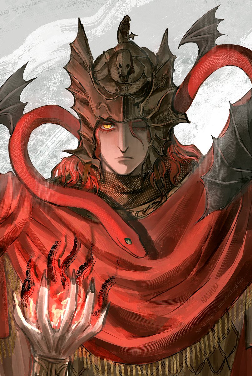 Messmer 🐍🔥
#EldenRing