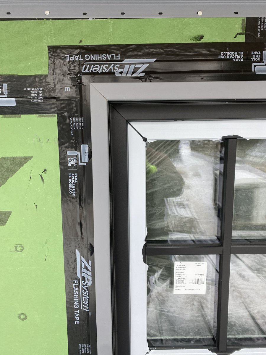 First time using triple-pane windows from European Architectural Supply. Had some new details to workout with the siding crew since these are all flange-less, but initial mock-up is looking good! Thanks to <a href="/The_BuildShow/">buildshow</a> for all the videos on these over the years!