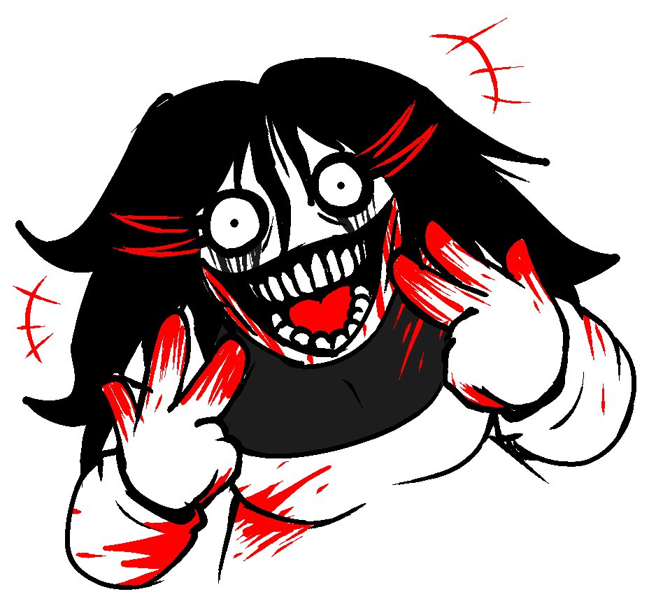 I turned Jeff the killer into a woman Her name is freya #art