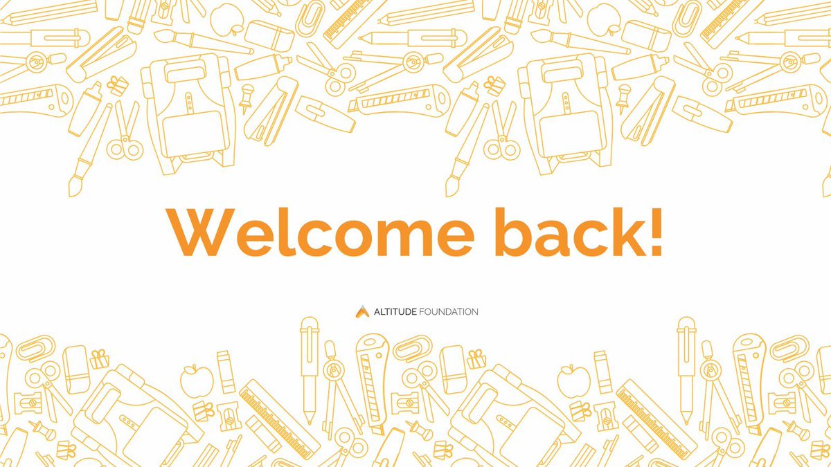 We're 6 days into the new year, which means school (and work) returns yet again.

Welcome back to all those returning!
