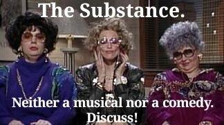 Congrats to Demi Moore for her win! Well deserved 👏 

However... don't you think it's time for a new category?
#TheSubstance #DemiMoore #GoldenGlobes #MutantFam #HorrorFam #SNL