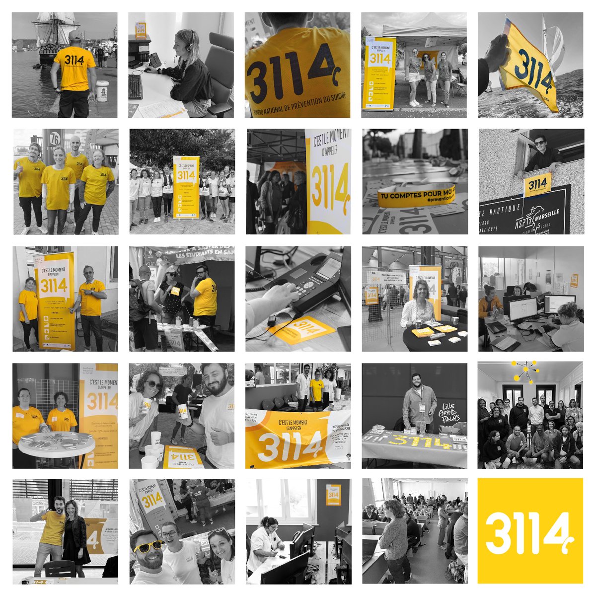 3114_appel's tweet photo. 📞 AU BOUT DU FIL : Le 3114, ce sont près de 300 professionnels engagés pour la #preventionsuicide. Des professionnels du soin, médecins, infirmier·ères ou psychologues bien sûr, mais aussi des profils divers : chargé·es de mission territoriale, travailleurs sociaux, sociologues, ingénieur·es pédagogiques, secrétaires… 🧭 Cette diversité permet au dispositif de se développer depuis 3 ans mais surtout d'être au plus proche des populations afin de répondre à leurs besoins en termes d’accompagnement et d’orientation. 
 🙏 Un grand merci aux équipes pour leur mobilisation et leur engagement tout au long de l'année.

➡️ En savoir plus sur nos métiers : https://t.co/DG85LnxQTa