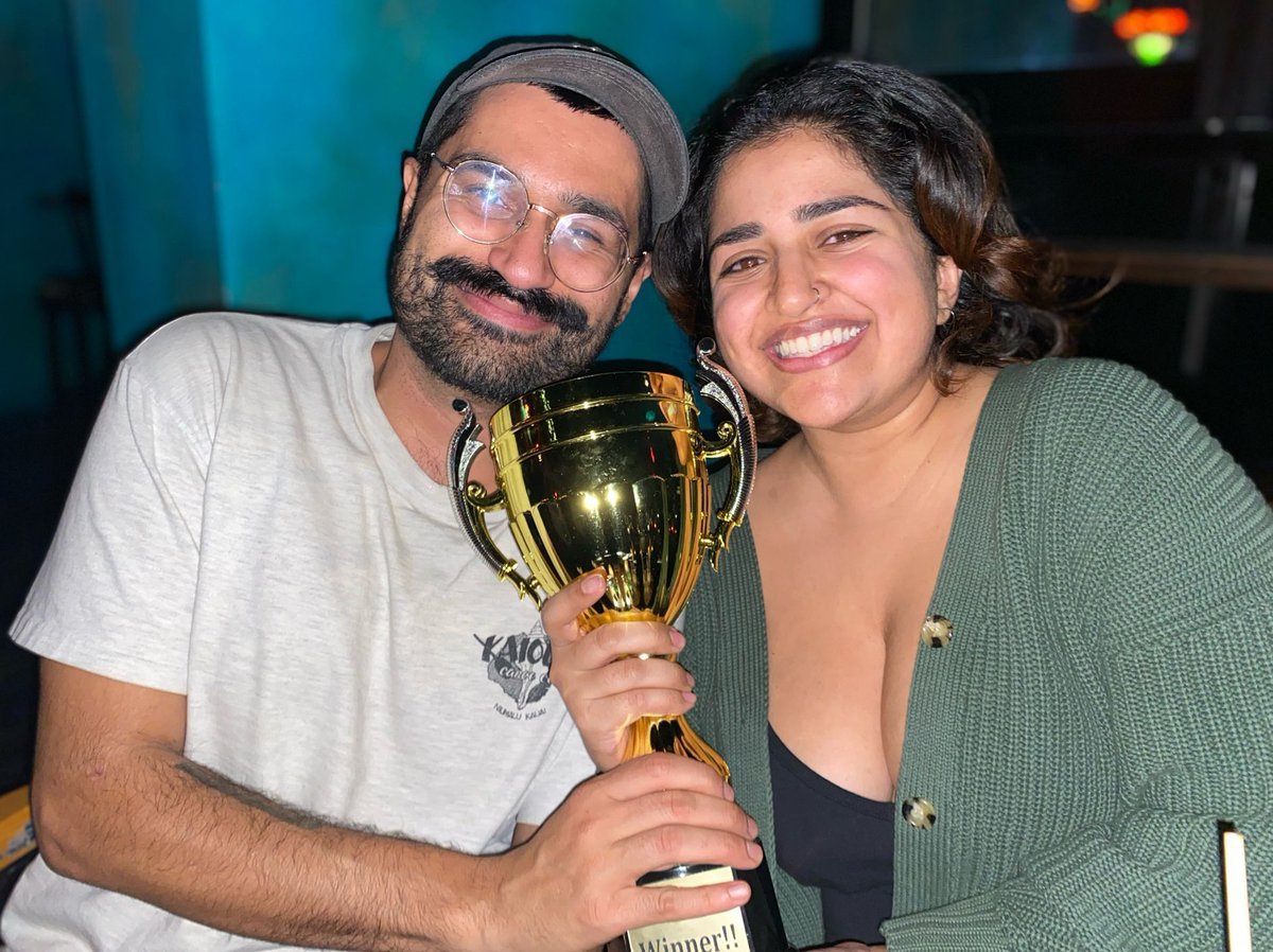 LitUpTrivia's tweet image. Monday night @lituptrivia is back at @fionasbarbrooklyn! The previous game saw “Olive Juice” claim victory, “The Bedrotters” winning the 2nd Place tiebreaker, and “The Bella’s Kisses” rounding out the field in “Not Last”!
Play the game with friends TONIGHT at 8:30pm!