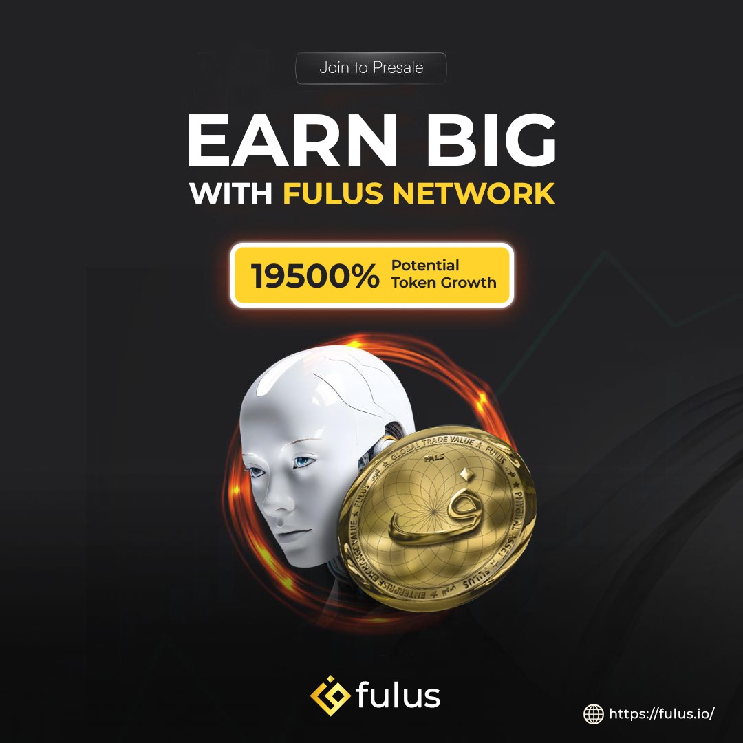 FulusNetwork's tweet photo. 💰 EARN BIG with FULUS NETWORK!
🔥 Potential 19,500% Token Growth awaits you!
✨ Don’t miss this life-changing opportunity.
👉 Join now: Click here 
#FulusNetwork #CryptoPresale #TokenGrowth  #Bitcoin  #cryptocurrency  #WorldJuniors https://t.co/pB92TQC19B