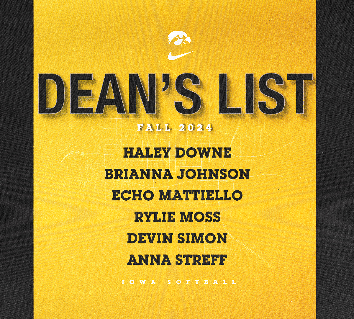 Got it done in the classroom this fall 📚 

#Hawkeyes