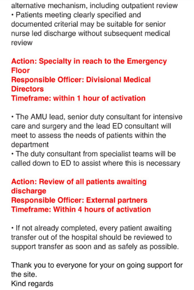 ShaunLintern's tweet image. 🚨 While Govt talks about elective waiting times, remember thousands are experiencing truly awful emergency care right now. Below is from Royal Liverpool Hospital today - it has activated &quot;full capacity&quot; alert - longest wait for a bed in A&amp;amp;E is 91 hours!! 28 patients on corridor