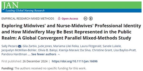 New global research (102 countries) highlights that Nurse-Midwives have higher professional identity scores than Midwives: doi.org/10.1111/jan.16…

Conflation of midwifery/nursing was negatively associated with the professional identity, recruitment and retention of midwives