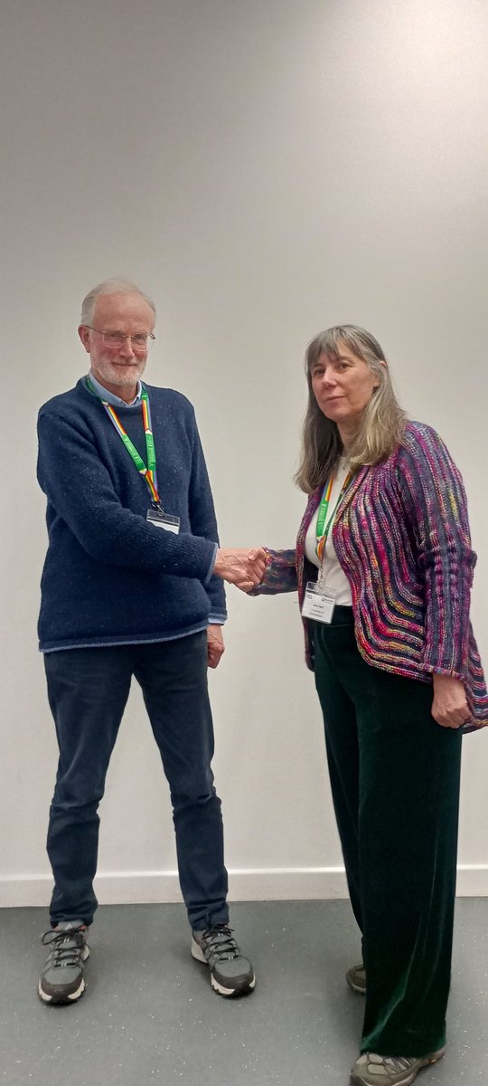 Prof Henry Lamb receiving his Honourary Membership of the <a href="/QuaternaryRA_UK/">QRA</a> at the QRA ADM  in Newcastle today. Congratulations Henry.