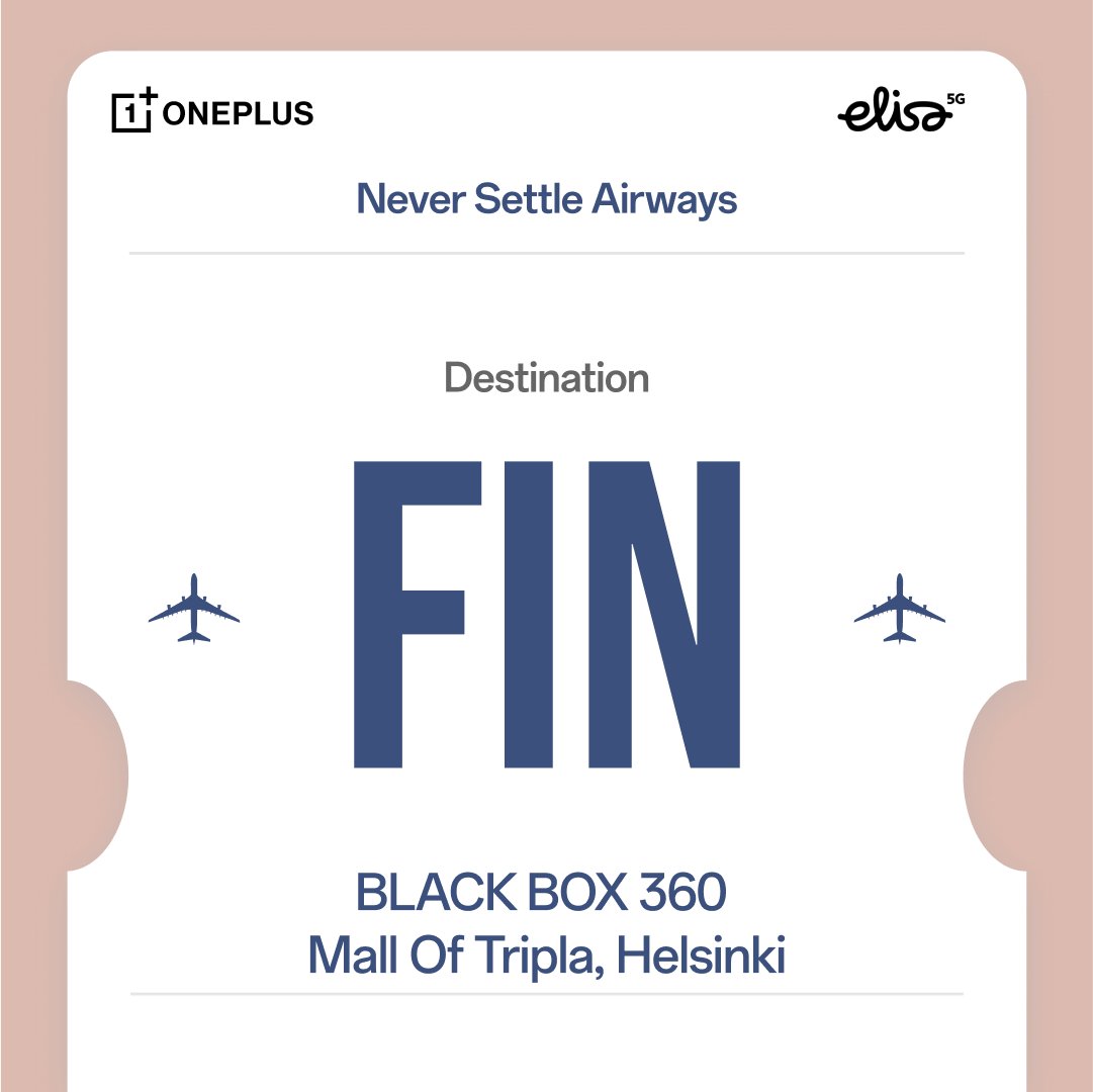 OnePlus Suomi tweet media