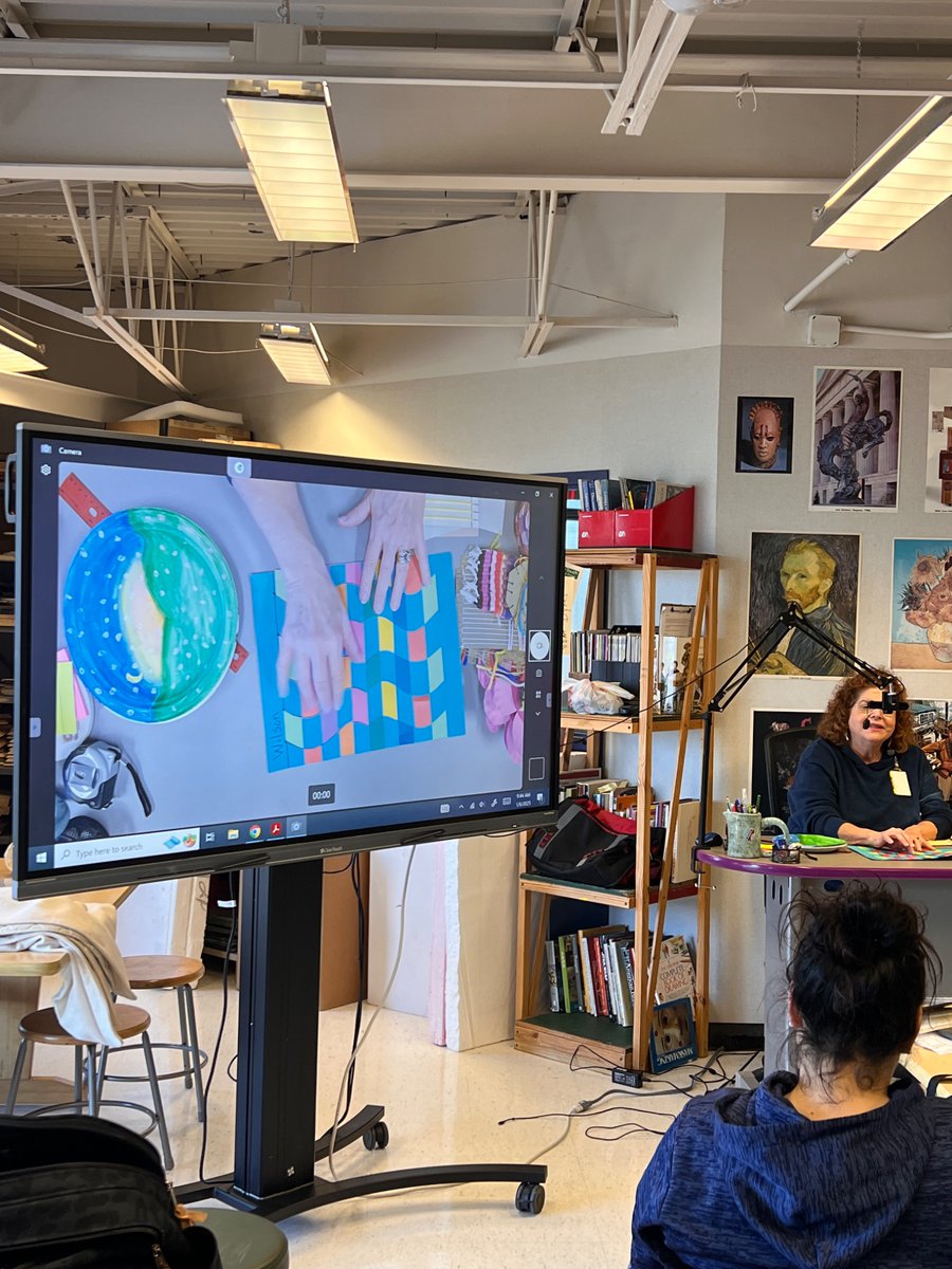 Ms. Glover (@hickselemart) on Twitter photo Happy New Year ✨
Elementary Art teachers are gearing up for the next quarter! We are learning weaving techniques from our very own veteran art teacher Kim Wilson <a href="/kim22wilson/">Kim Wilson</a> @Reesstars <a href="/aliefFineArts/">Alief ISD Fine Arts</a> Happy New Year ✨
Elementary Art teachers are gearing up for the next quarter! We are learning weaving techniques from our very own veteran art teacher Kim Wilson <a href="/kim22wilson/">Kim Wilson</a> @Reesstars <a href="/aliefFineArts/">Alief ISD Fine Arts</a>