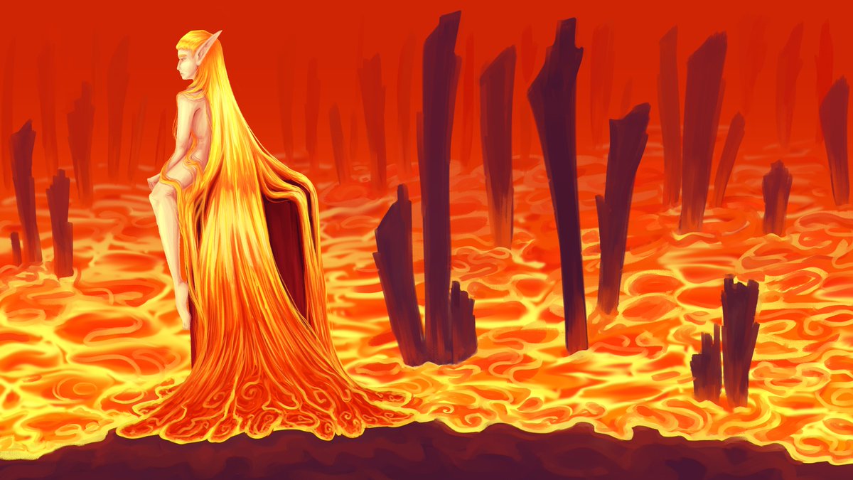 EsotericEleanor's tweet photo. The forging of Sif's hair

#norsemythology #art #illustration #norse https://t.co/xA6lhCKO3K