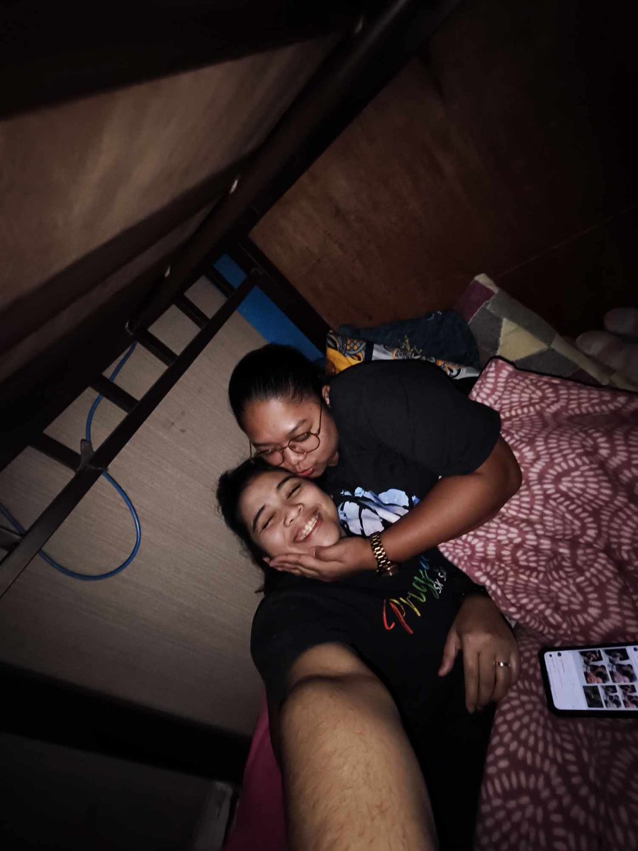 SuperBeys_'s tweet photo. Sorry sa late post. Di na lagi nag oopen ng twitter hethe. 

Happy 6th of the month, my love! Team bahay muna tayo ngayon habang nag ffoodtrip kasabay sila mama. Thank you for everything. I love you, always! 😘💙 @bebuuumj https://t.co/h46D8RF40O