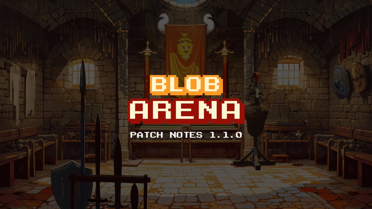 🚨 Update Log - Blob Arena Update 1.1.0 Preview🚨

Dear Blobert Trainers, 

🎉 Happy New Year from the Blob Arena Team! 🎉

As we kick off 2025, we’re excited to share a preview of what we’ve been working on for version 1.1.0 and we can’t wait to bring them to you soon!