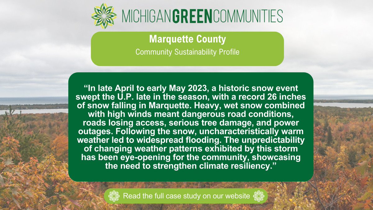 MI Green Communities tweet media