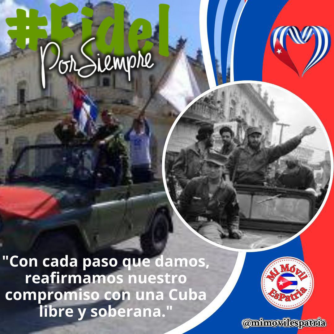 Seguimos la caravana. #UnidosXCuba.