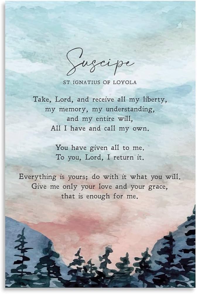 I've had this prayer stuck in my head for the past week so now you have to pray it too