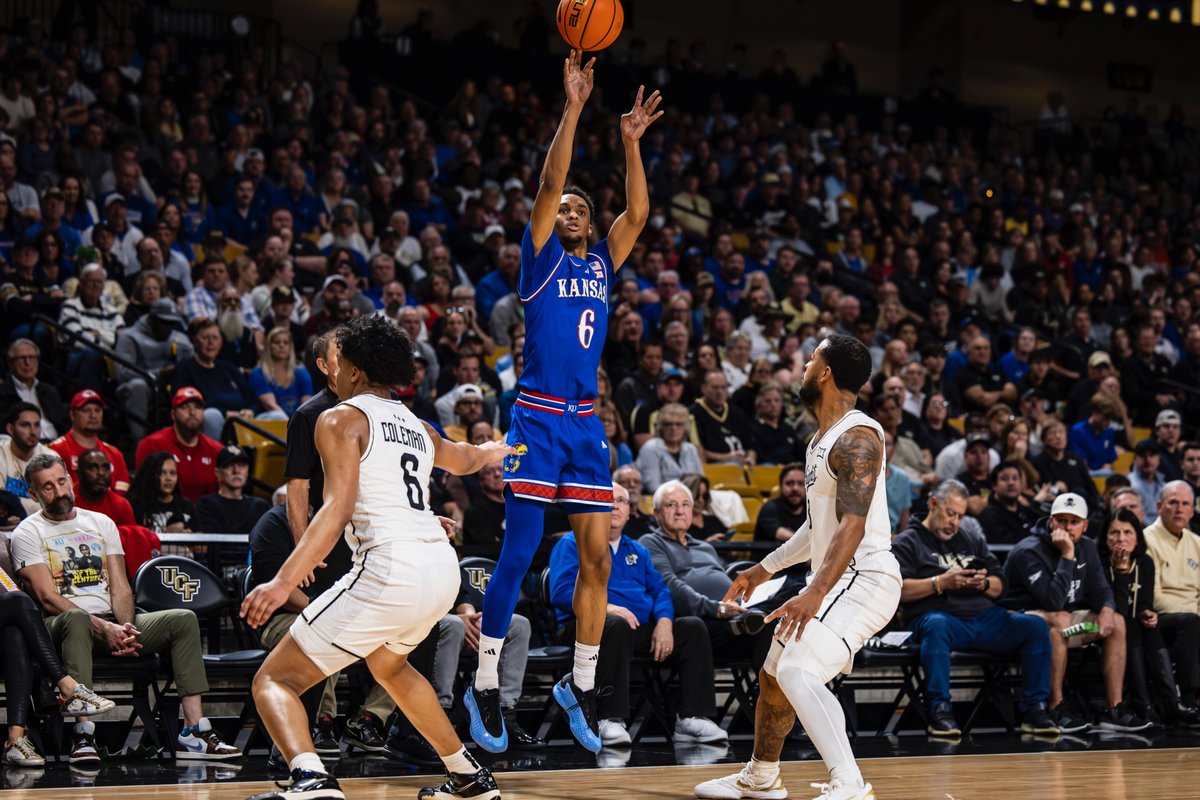 Kansas Men’s Basketball (@kuhoops) on Twitter photo Perfection.
Rylo went 4-4 from 3PT and 2-2 from FT in yesterday's win vs. UCF 👏
#PayHeed x <a href="/GriffenRylan/">Rylan Griffen</a> Perfection.
Rylo went 4-4 from 3PT and 2-2 from FT in yesterday's win vs. UCF 👏
#PayHeed x <a href="/GriffenRylan/">Rylan Griffen</a>