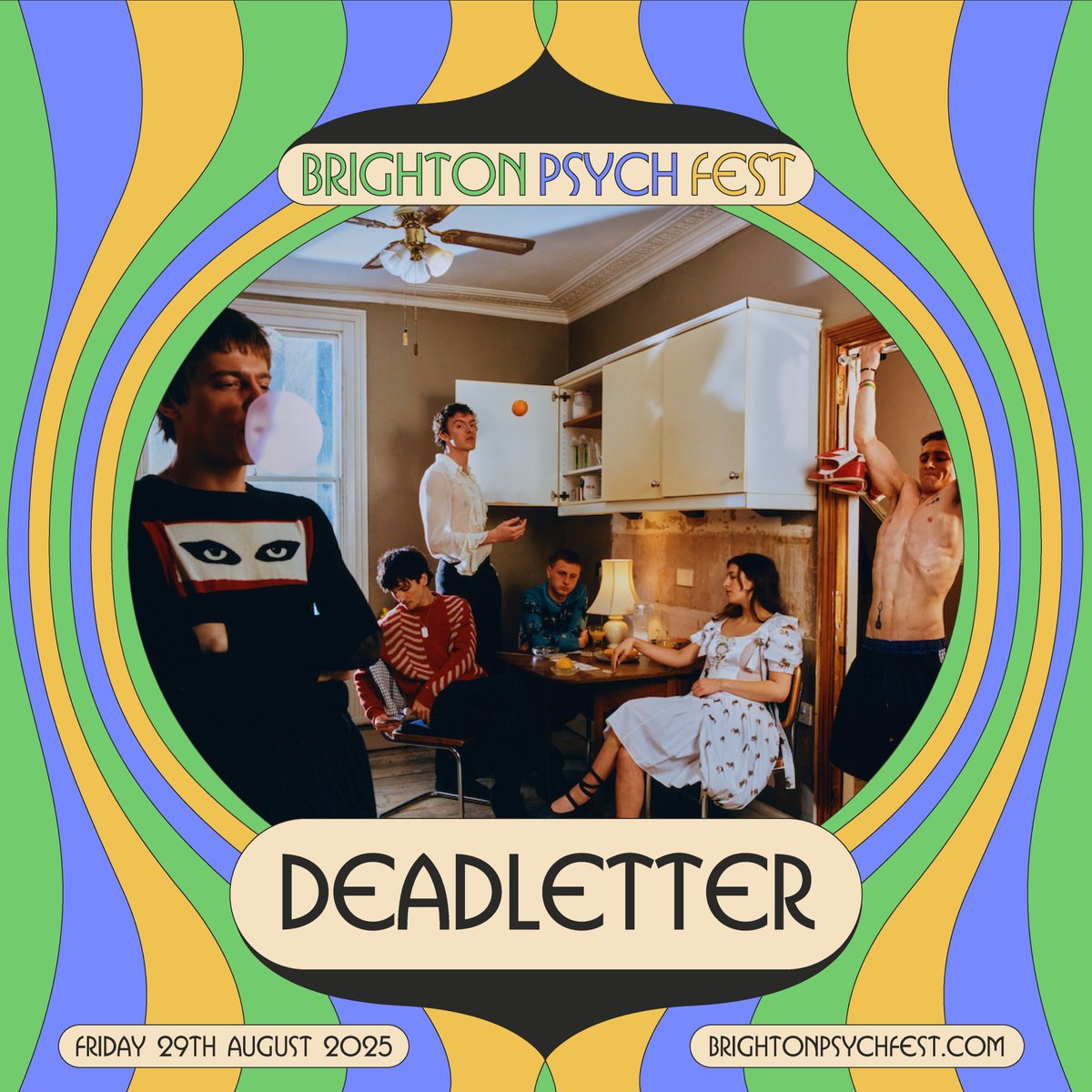 Brighton Psych Fest (@btnpsychfest) on Twitter photo Hailing from Yorkshire <a href="/_DEADLETTER/">DEADLETTER</a> channel the droll fury of Gang of Four and the lopsided rhythms of Talking Heads. With crunching guitars paired with high-energy, dynamic live performances will be taking to the stage for 2025 Brighton Psych Fest. 🍄 Hailing from Yorkshire <a href="/_DEADLETTER/">DEADLETTER</a> channel the droll fury of Gang of Four and the lopsided rhythms of Talking Heads. With crunching guitars paired with high-energy, dynamic live performances will be taking to the stage for 2025 Brighton Psych Fest. 🍄