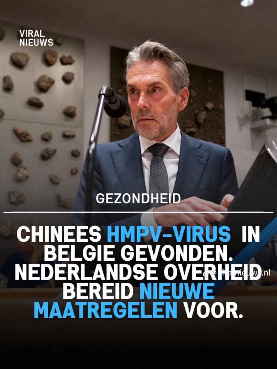 Sensationele berichten over het HMPV-virus wakkeren opnieuw angst aan.

➡️ Feit: HMPV is niets meer dan een stevige verkoudheid.
➡️ Niet nieuw: ontdekt in 2001 en circuleert al decennia wereldwijd.
➡️ Geen reden tot paniek: blijf rustig en geïnformeerd.