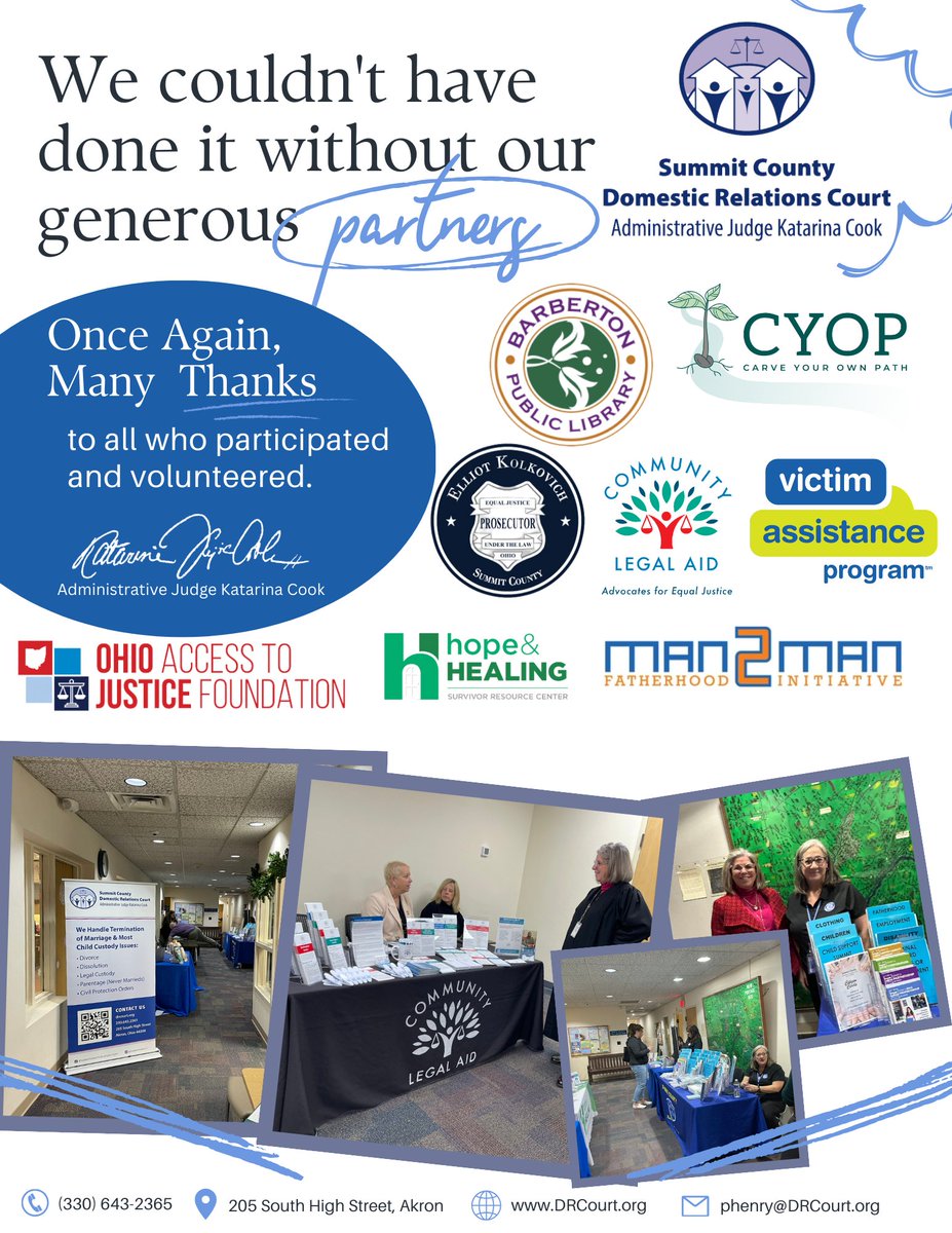 Wrapped up with the last Ohio Justice Bus Family Law Legal Clinic of 2024 with friends at Barberton Public Library. Thank you @CommunityLegalAid, Victim Assistance Program, Hope and Healing, Carve Your Own Path, Man to Man, Citizens Circle and our dear friends <a href="/ohiojusticebus/">Ohio Justice Bus</a>