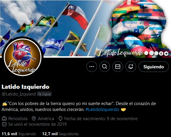 MryRodrguez4's tweet photo. Y... 
¿QUÉ TAL SI HOY CRECEMOS TODOS?

Arriba caballeros!
Vamos a seguir a @Latido_Izquierd ‼️

Valor, buena fé y pa' lante! https://t.co/mpD6tPfSjd