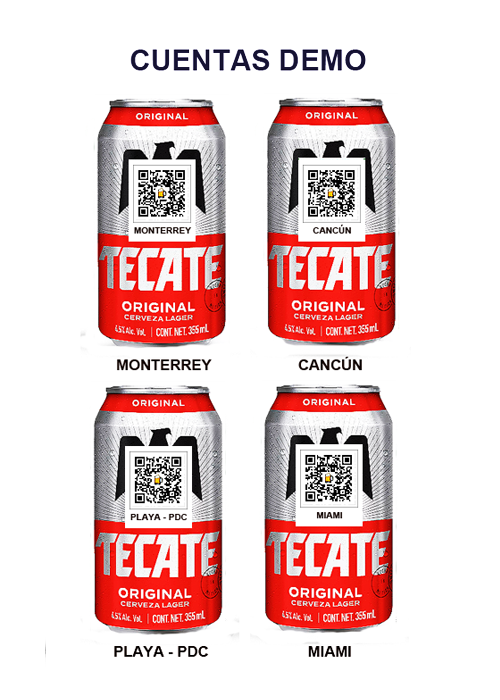 BeerQR_com's tweet image. (Propuesta a cerveza Tecate) Con códigos QR de BeerQR.com, las cervezas pueden conectar con lugares de diversión real, y esos lugares, conectar con las cervezas... ciudad por ciudad del mundo.
