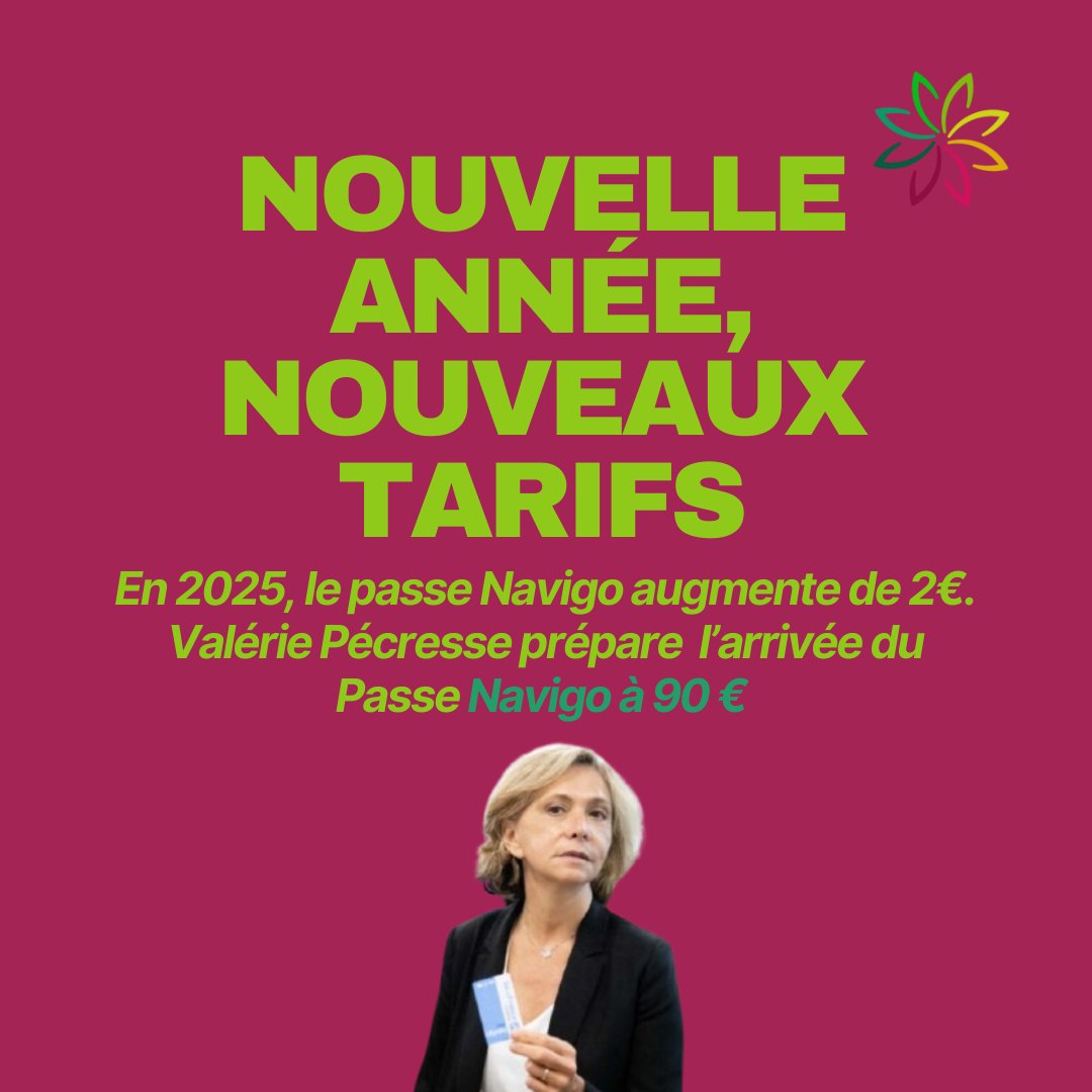 Promotion 2025 : le passe Navigo à 88,80 € !

Dernière chance avant le Navigo mensuel à 90 €  !! Les dysfonctionnements et les pannes sont inclus dans le nouveau prix !

Les mauvais investissements de <a href="/vpecresse/">Valérie Pécresse</a> et la privatisation ont un coût.