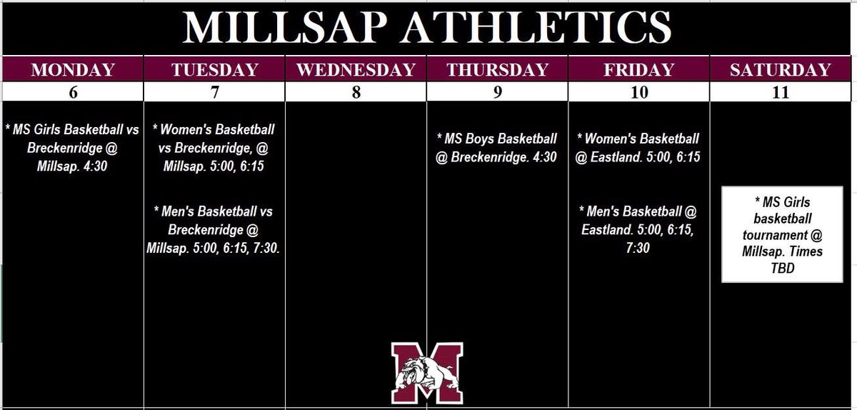 Millsap ISD (@millsapisd) on Twitter photo 
