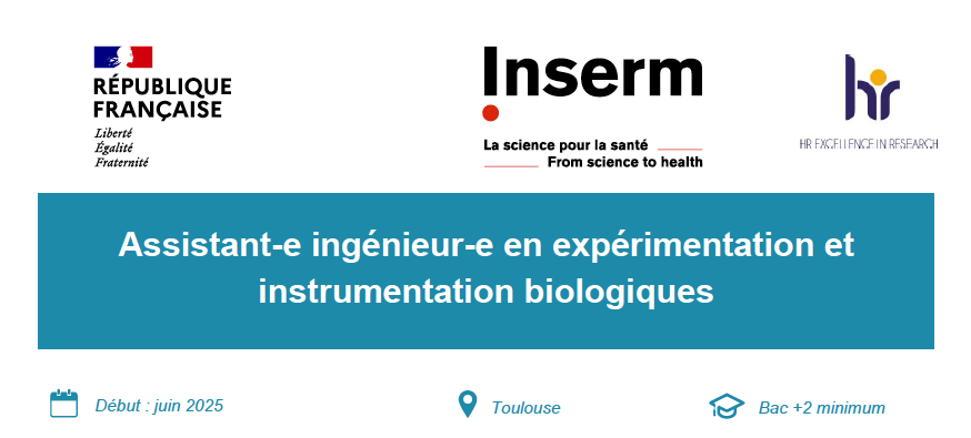 Infinity Toulouse (@infinitytls) on Twitter photo 📢 Poste @INSERM ouvert en mobilité à Toulouse pour rejoindre <a href="/InfinityTLS/">Infinity Toulouse</a> et son plateau d’imagerie cellulaire
⚠️ Mobilité ouverte à tout agent du public (Inserm, INRAE, CNRS, Université...)
👉 jusqu'au 6 février 2025 !
Pour plus d’informations : rh.inserm.fr/nous-rejoindre… 📢 Poste @INSERM ouvert en mobilité à Toulouse pour rejoindre <a href="/InfinityTLS/">Infinity Toulouse</a> et son plateau d’imagerie cellulaire
⚠️ Mobilité ouverte à tout agent du public (Inserm, INRAE, CNRS, Université...)
👉 jusqu'au 6 février 2025 !
Pour plus d’informations : rh.inserm.fr/nous-rejoindre…