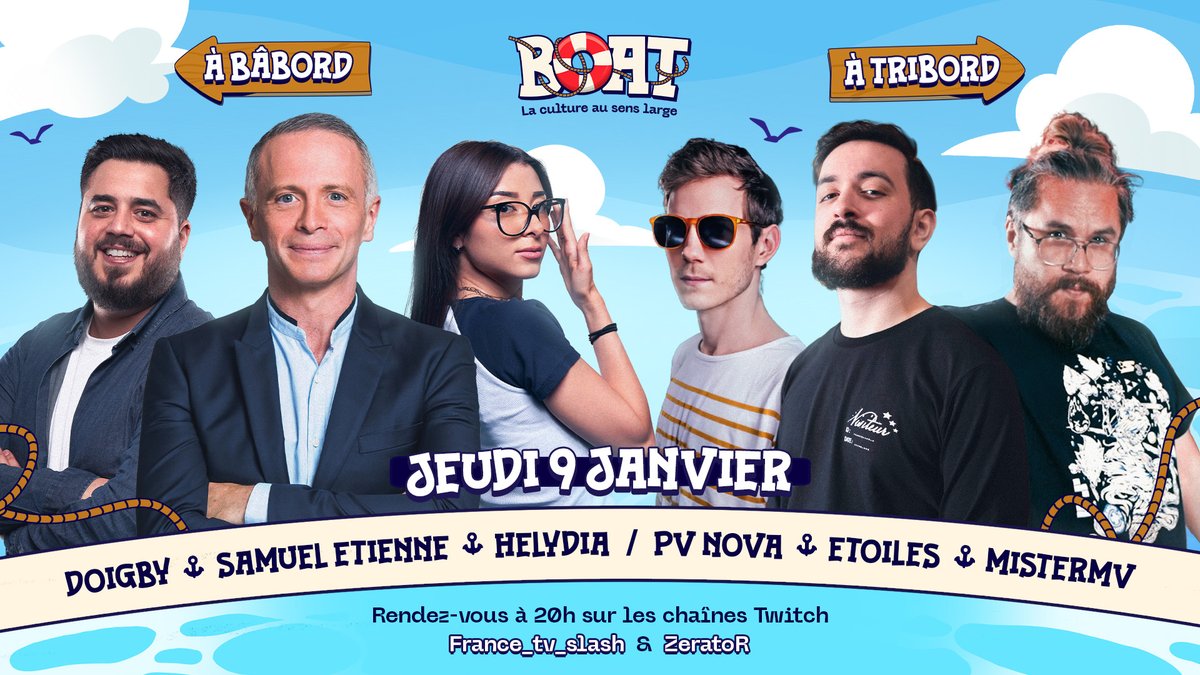 BOAT - La culture au sens large tweet media