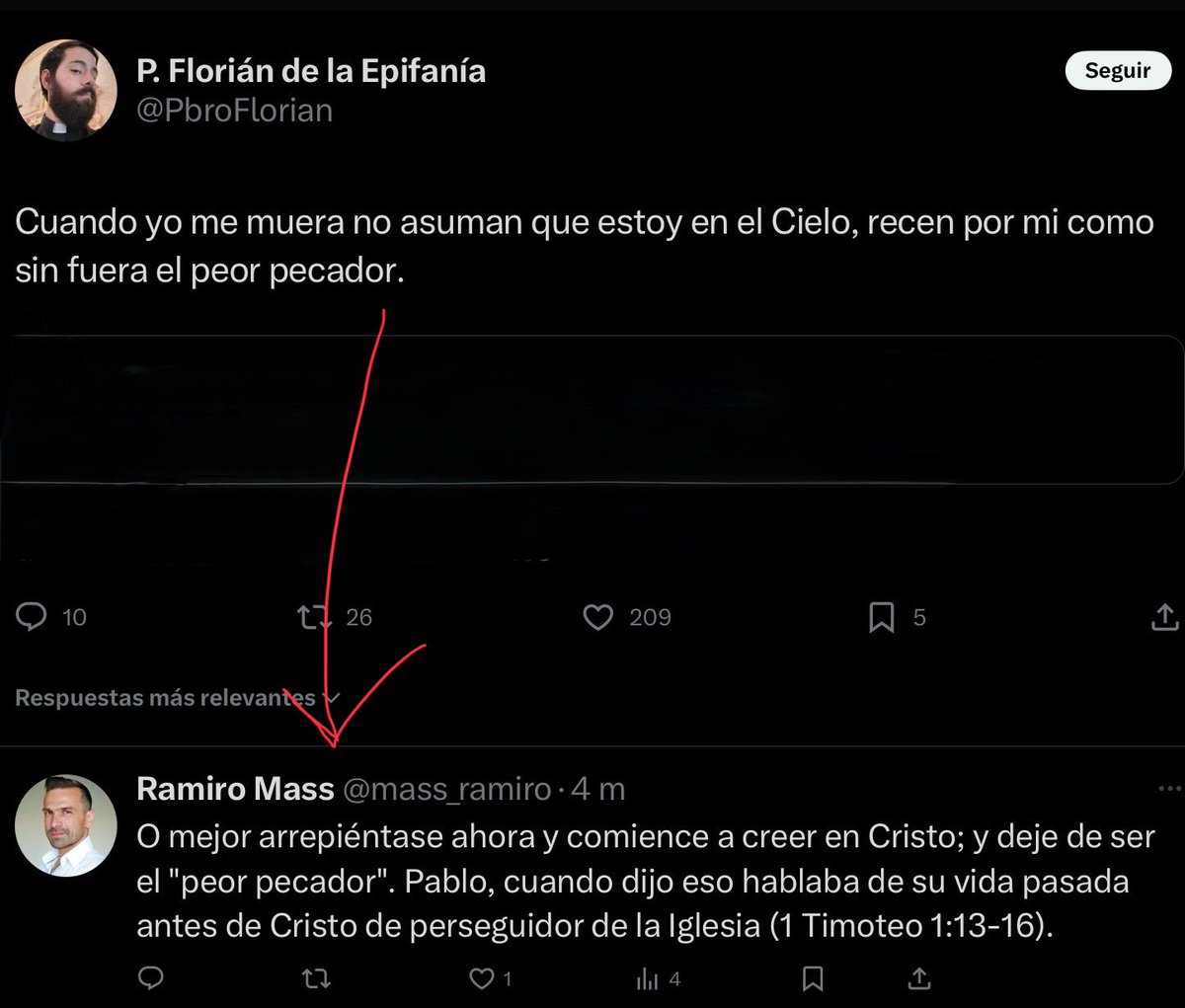Pobres católicos romanos.... 
Y.... con líderes como este sacerdote... no hay mucha esperanza ¿no?: