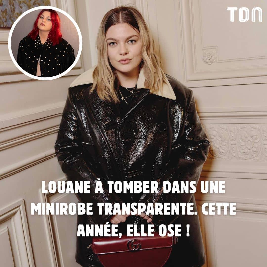 Louane à tomber dans une minirobe transparente. Cette année, elle ose ! letribunaldunet.fr/people/louane-…