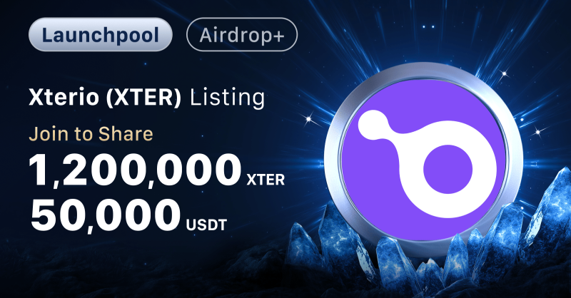 MEXC's tweet photo. 🌟Xterio @XterioGames / XTER Launchpool &amp; Airdrop Event is in full swing!

👉 Join Launchpool, Deposit and Trade to Share 1,200,000 XTER + 50,000 USDT Bonus

⏰ Ends on 23:59 Jan 13 , 2025 (UTC) 

🎁 Spread the word now to win a share of 4,000 XTER :https://t.co/onVhzgInR2