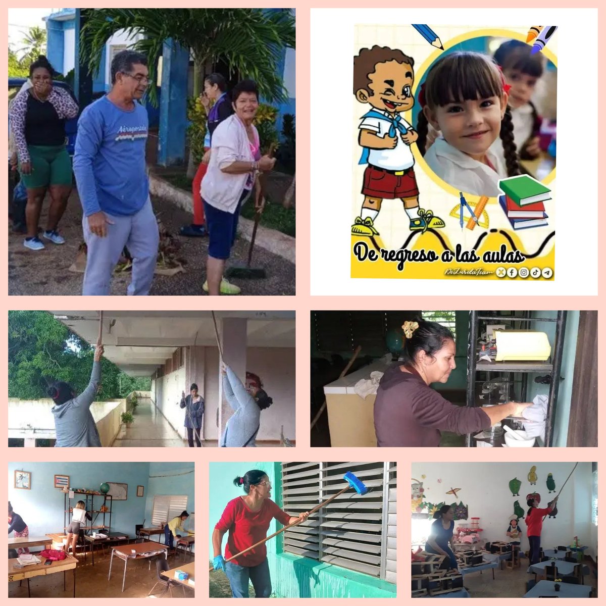 #EducadoresCamagueyanos
#CubaMined
#ConLaFuerzaDeLaUnidad
Las aulas en Sierra de Cubitas están listas y preparadas, para recibir a los  educandos con todo el amor, creando un ambiente cálido y acogedor donde cada estudiante podrá desarrollarse y aprender con entusiasmo.