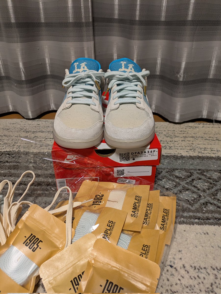 matty_matty_boy's tweet image. DUNK LA🇺🇸
DUNK SB BIC✒️
KITH×SALOMON
コーティングしてもらう為に発送準備中👟

LA🇺🇸は周レースのファウンテンカラー
めっちゃ合う〜🤩
周レース買い溜めしておいて良かったわ‼️

#朝岡周
#Samples