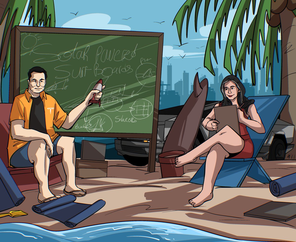 Musk: "We can terraform Hawaii."
Gabbard: "It's already habitable, Elon."