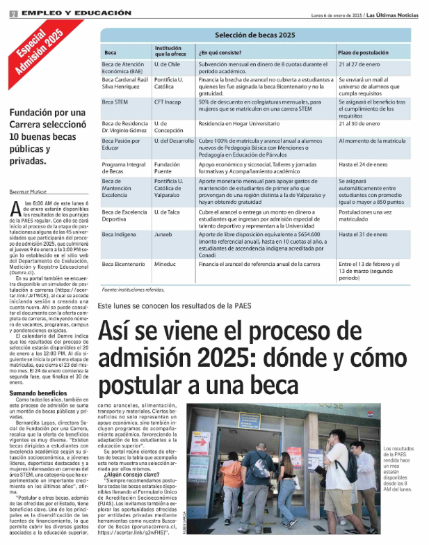 moni_bs's tweet photo. Proceso de #Admision2025  dónde y cómo postular a una beca #EligerSerTP #BecaSTEM  en #CFT @Inacapinos https://t.co/x3S2txrM6W