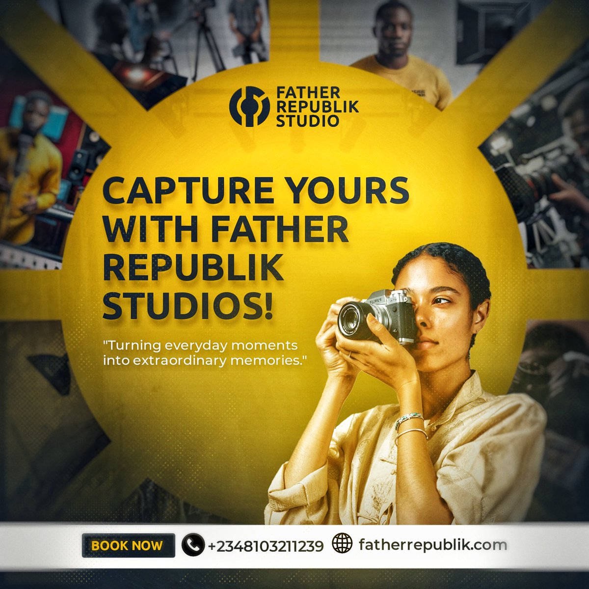 seponabdulazeez's tweet image. Trying to get use to social media designs this year...

Let me know your honest thoughts on this designs

Anticipate More social media designs from me this year, Stay tuned!

#yourdesignpartner #visualidentitydesigner #branding #socialmediadesigns #fatherrepublik #photostudio