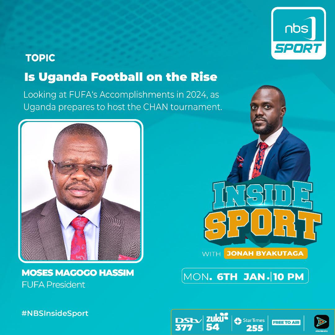 What’s the one burning question you’ve always wanted to ask FUFA President Moses Magogo?

Share it and Jonah Byakutaaga will engage him on the show tonight!

#NBSInsideSport #NBSportUpdates
