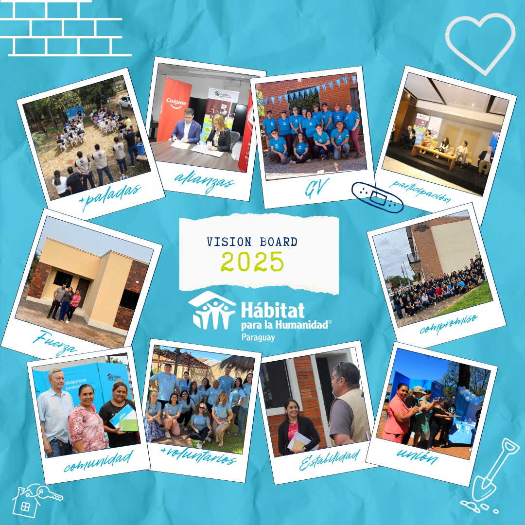 habitatpy's tweet image. Este 2025, tu acción puede transformar vidas!
En Habitat para la Humanidad Paraguay, creemos que cada persona merece un hogar digno y seguro 🏠💙. 

#HabitatParaLaHumanidadPy #HabitaParaLaHumanidad #SoyHabitat #Vivienda #Esperanza